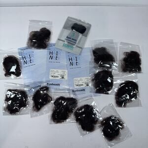 Bunheads, Conair & Generic Invisible Hair Nets Brown Lot Of 20 Dance, Cheer